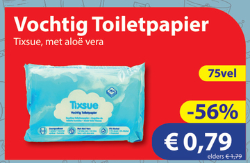 Aanbieding: Vochtig Toiletpapier