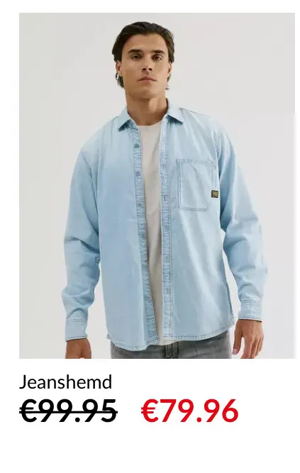 Promotie: Jeanshemd