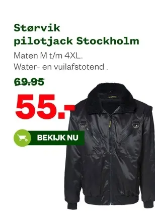 Aanbieding: Størvik pilotjack Stockholm
