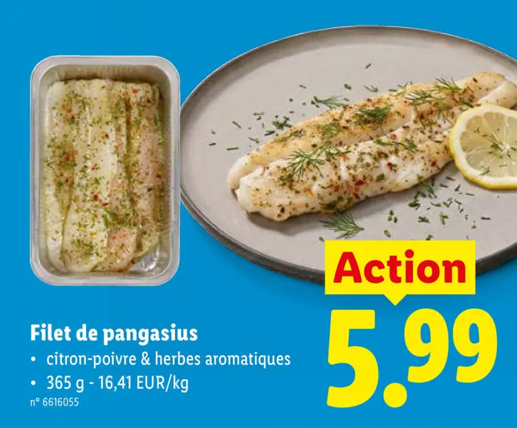 Offre: Filet de pangasius