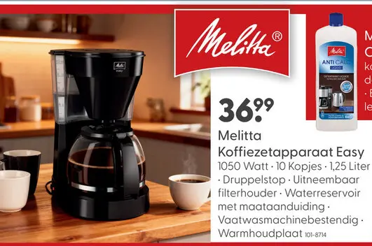 Aanbieding: Melitta Koffiezetter Zw 1023-02