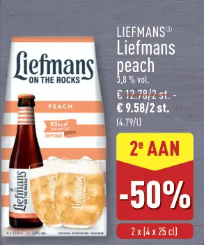 Promotie: Liefmans peach