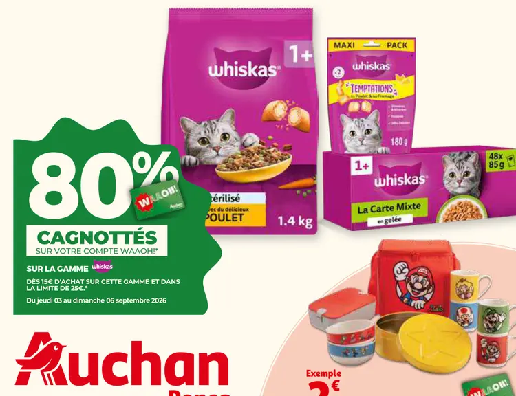 Offre: Whiskas cat food