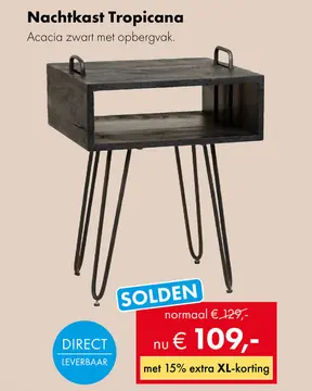Aanbieding: Tropicana bijzettafel