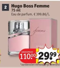 Promotie: Hugo Boss Femme