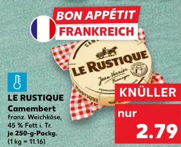 Aanbieding: LE RUSTIQUE Camembert