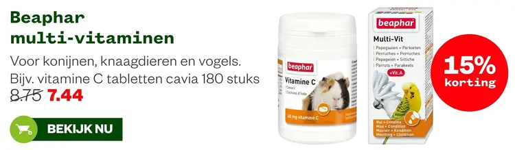 Aanbieding: Multi-vitaminen
