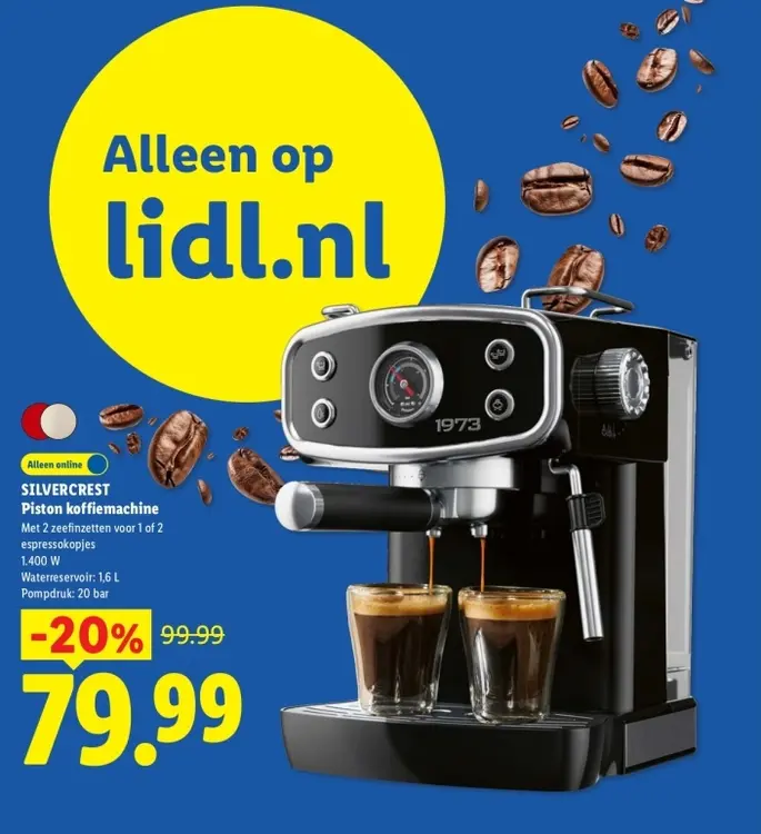 Aanbieding: Espressomachine