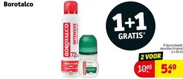 Aanbieding: Borotalco