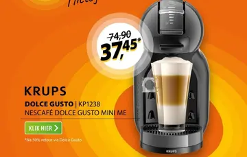 Aanbieding: Krups DOLCE GUSTO NESCAFÉ DOLCE GUSTO mini me