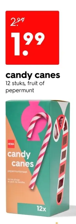 Aanbieding: candy canes