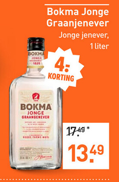 Aanbieding: Bokma Jonge Graanjenever