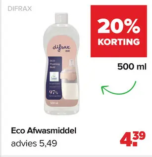 Aanbieding: Eco Afwasmiddel