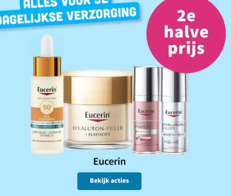 Promotie: Eucerin Skincare Products
