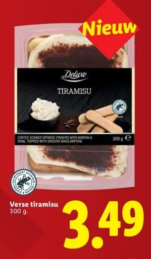 Aanbieding: Tiramisu