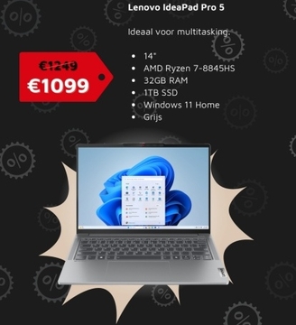 Aanbieding: Lenovo IdeaPad Pro 5