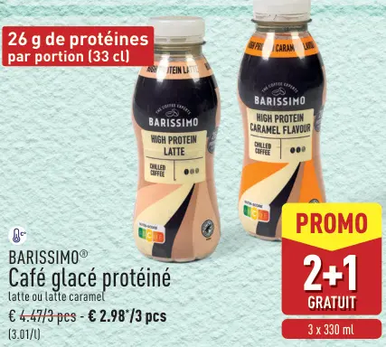 Offre: Café glacé protéiné