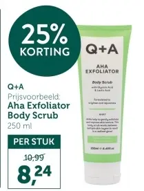 Aanbieding: Aha Exfoliator Body Scrub