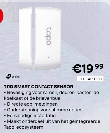 Promotie: T110 smart contact sensor