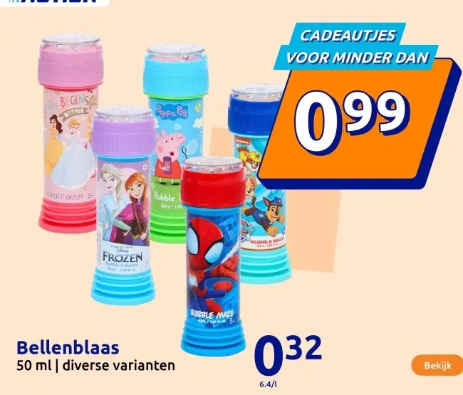Aanbieding: Bellenblaas