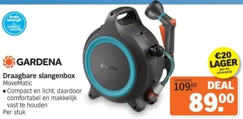 Aanbieding: Draagbare slangenbox MoveMatic