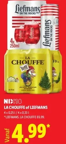 Aanbieding: LA CHOUFFE of LIEFMANS