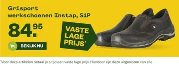 Aanbieding: Grisport werkschoenen Instap, S1P