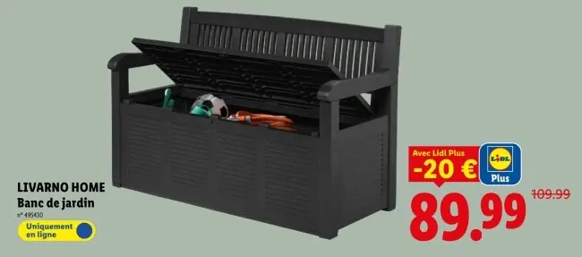 Offre: Banc de jardin