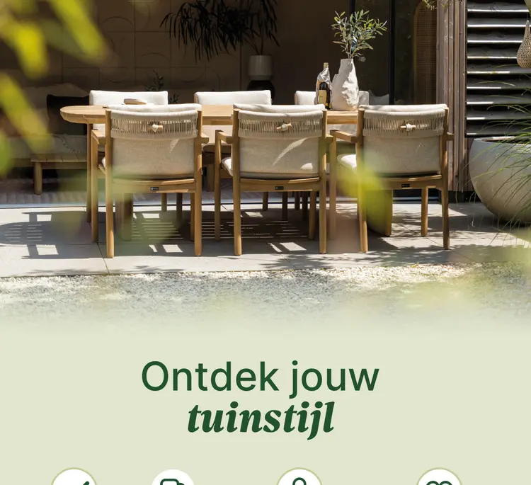 Aanbieding: Ontdek jouw tuinstijl