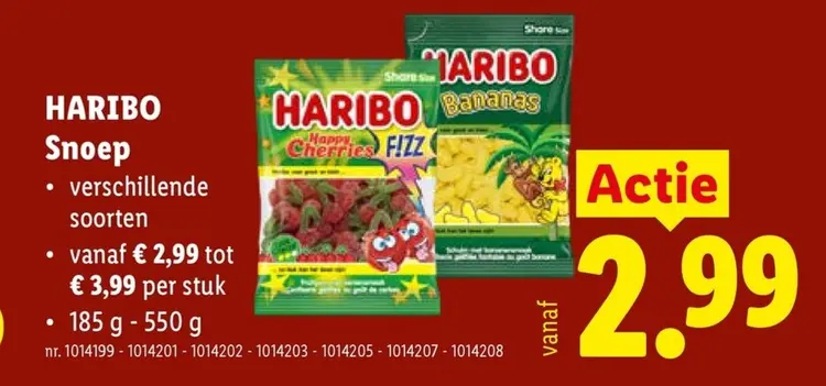 Promotie: Snoep