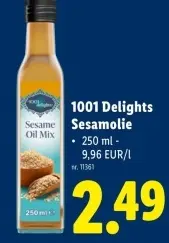 Promotie: Sesamolie