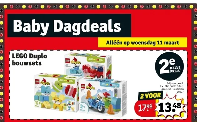 Promotie: LEGO Duplo bouwsets