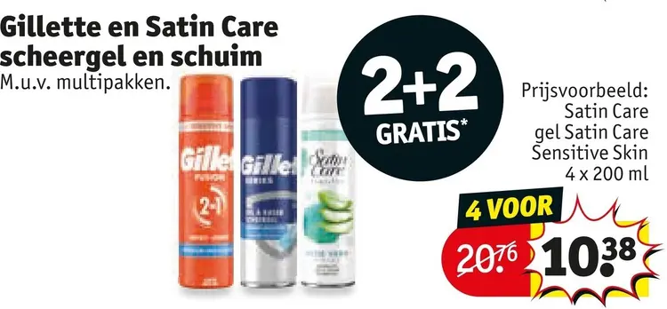Aanbieding: Scheergel en schuim