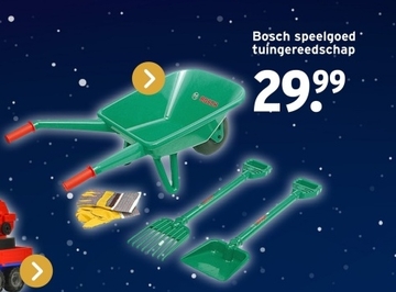 Aanbieding: Bosch speelgoed tuingereedschap