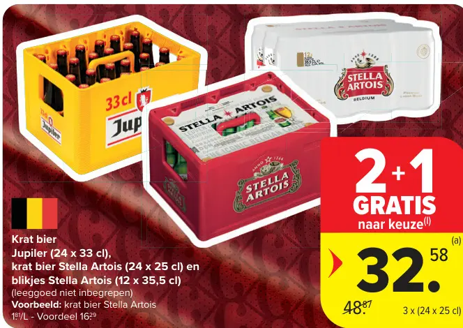 Promotie: Krat bier