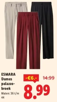 Aanbieding: Dames palazzobroek