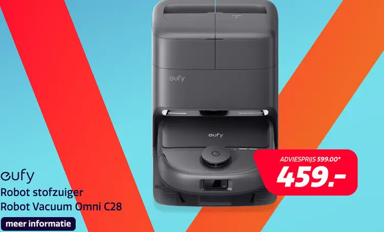 Aanbieding: Eufy Robot Vacuum Omni C28
