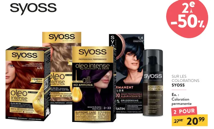 Offre: Coloration permanente