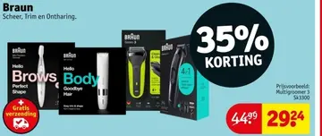 Aanbieding: Braun