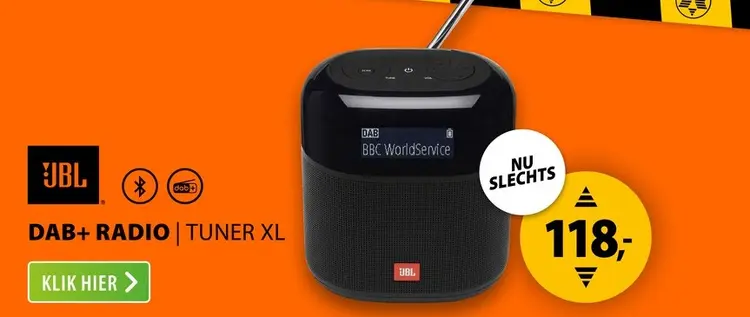 Aanbieding: JBL Tuner XL Zwart