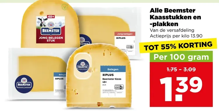 Aanbieding: Alle Beemster Kaasstukken en -plaken