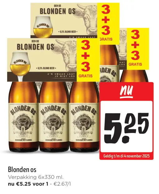 Aanbieding: Blonden Os
