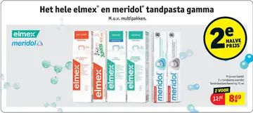 Aanbieding: Het hele elmex en meridol tandpasta gamma