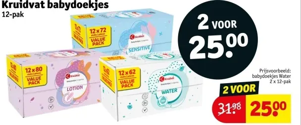 Aanbieding: Babydoekjes