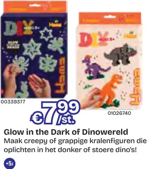 Aanbieding: Glow in the Dark of Dinowereld