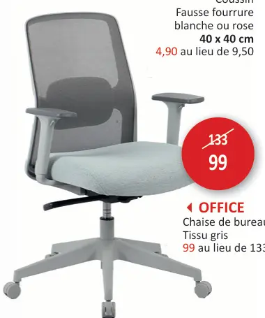 Offre: Chaise de bureau