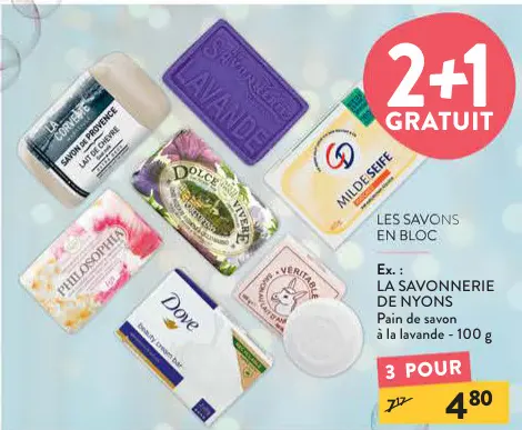 Offre: Savons en bloc