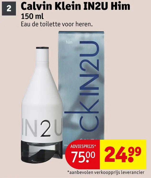 Aanbieding: Calvin Klein IN2U Him