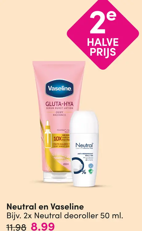Aanbieding: Neutral en Vaseline