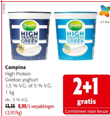 Promotie: High Protein Griekse yoghurt